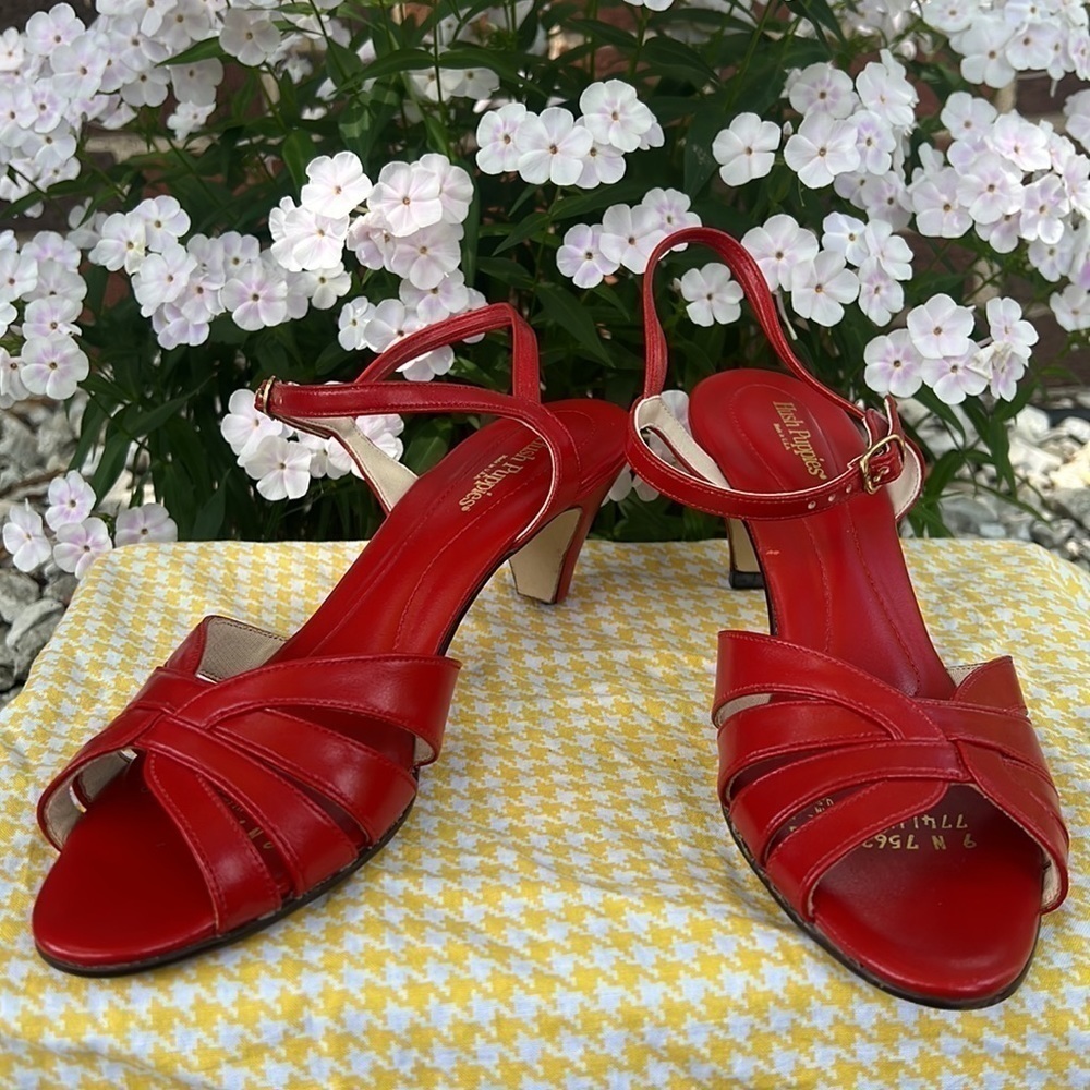 Hush Puppies Red Pumps